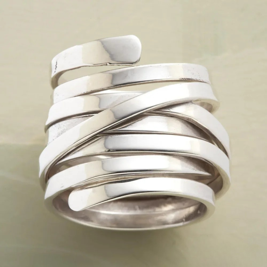 Apollo™ | Thick Silver Layer Ring